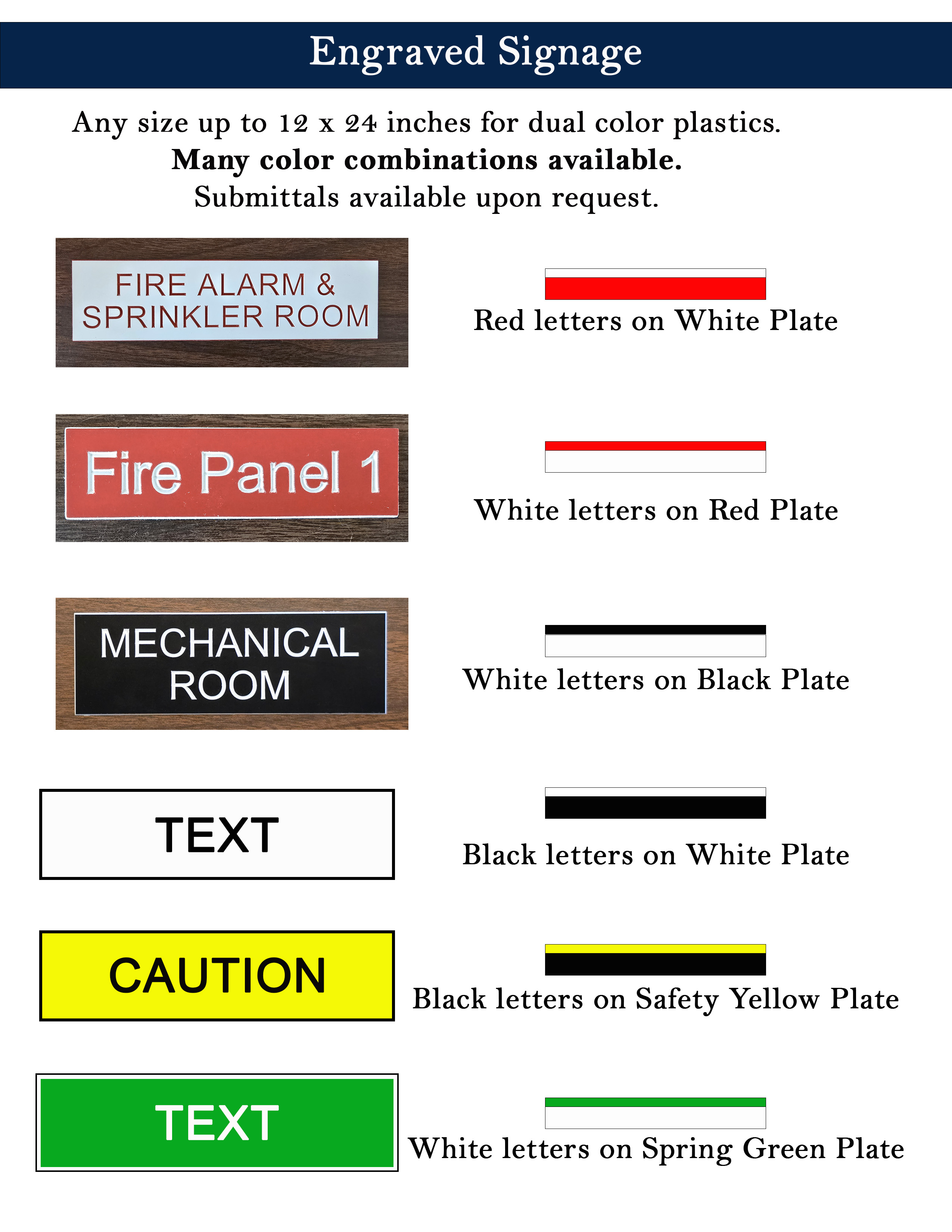UV Printed Electrical and Control Panel Tags - Page 4